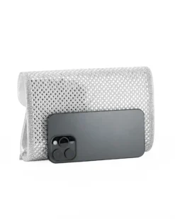 DIVAS - Borsa pochette argento