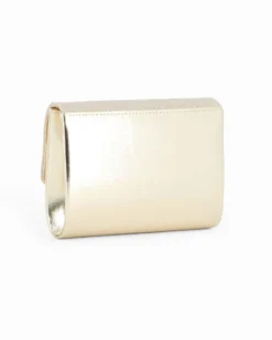 DIVAS - Borsa pochette oro elegante da cerimonia