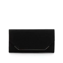 DIVAS- Pochette lurex con bordo metallico a chiusura