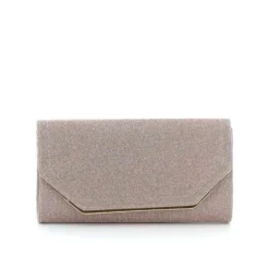 DIVAS- Pochette lurex con bordo metallico a chiusura