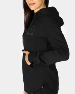 DONNA FELPA FULL ZIP CON CAPPUCCIO