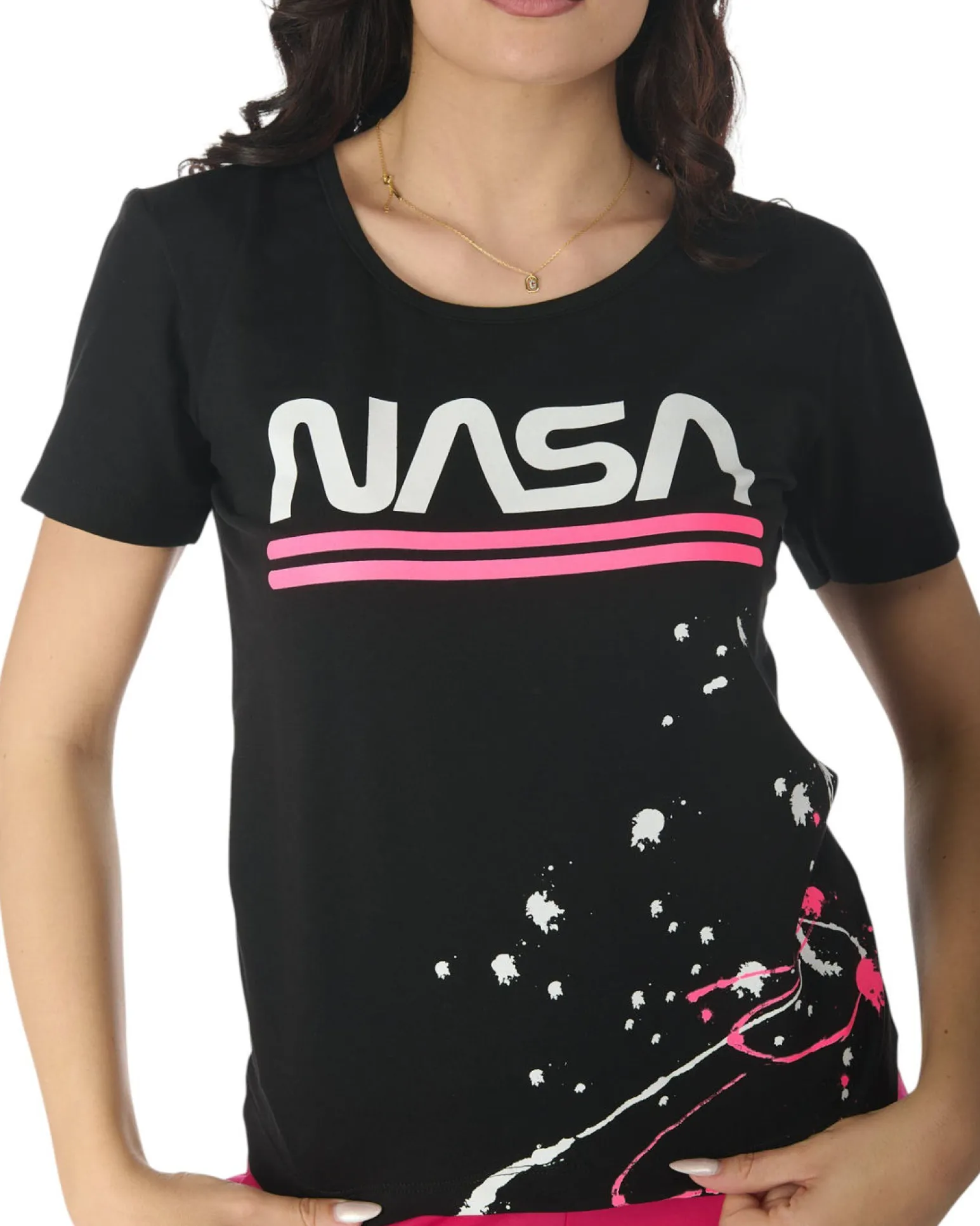 DONNA TSHIRT MANICA CORTA NASA