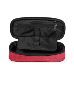 EASTPACK - ASTUCCIO OVAL SINGLE ROSSO CARMINIO GLITTERATO, EK000717_2Z61