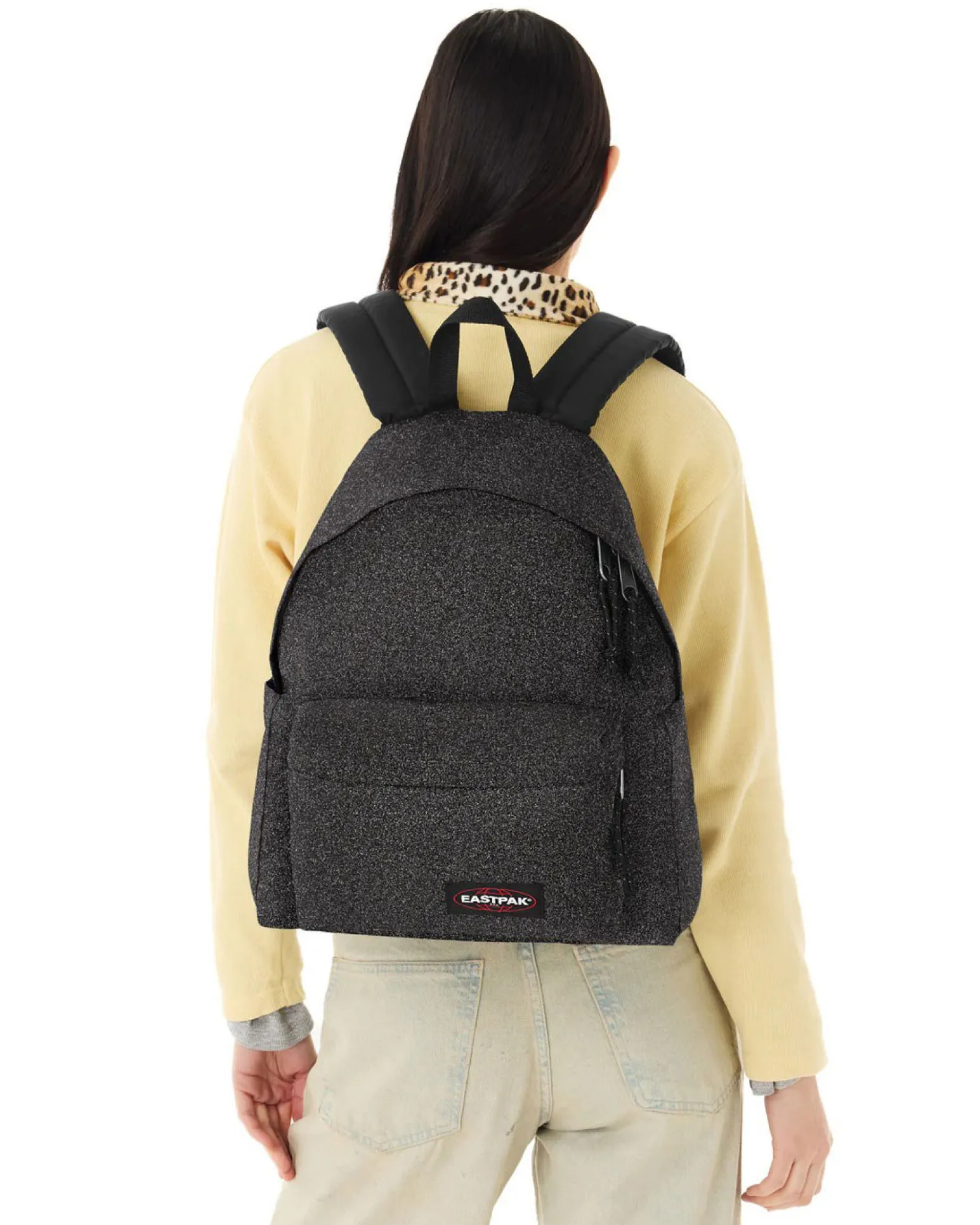 EASTPACK - ZAINO DAY PAK'R NERO GLITTERATO, EK0A5BG4_N981