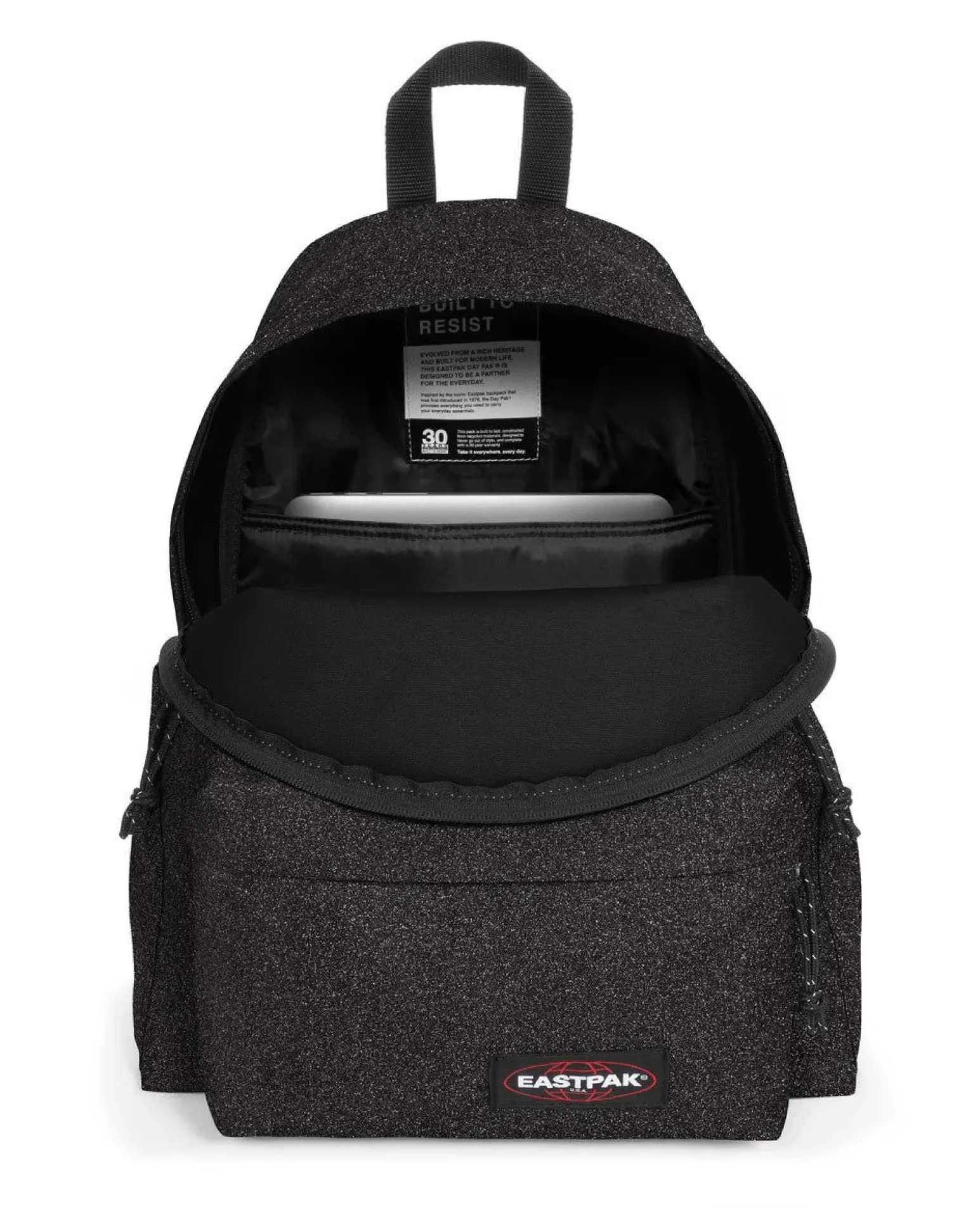 EASTPACK - ZAINO DAY PAK'R NERO GLITTERATO, EK0A5BG4_N981
