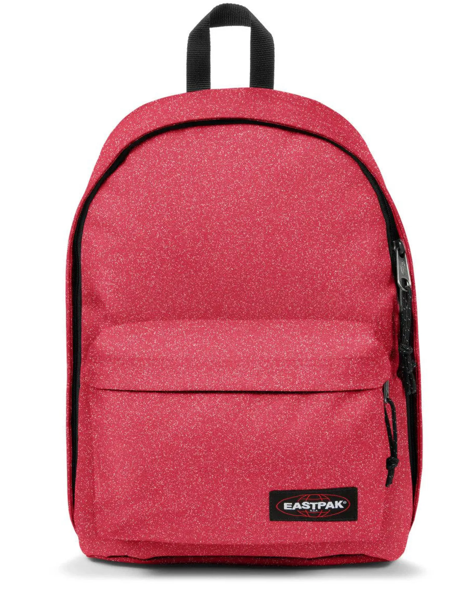 EASTPACK - ZAINO OUT OF OFFICE SPARK ROSSO CARMINIO GLITTERATO, EK000767_2Z61