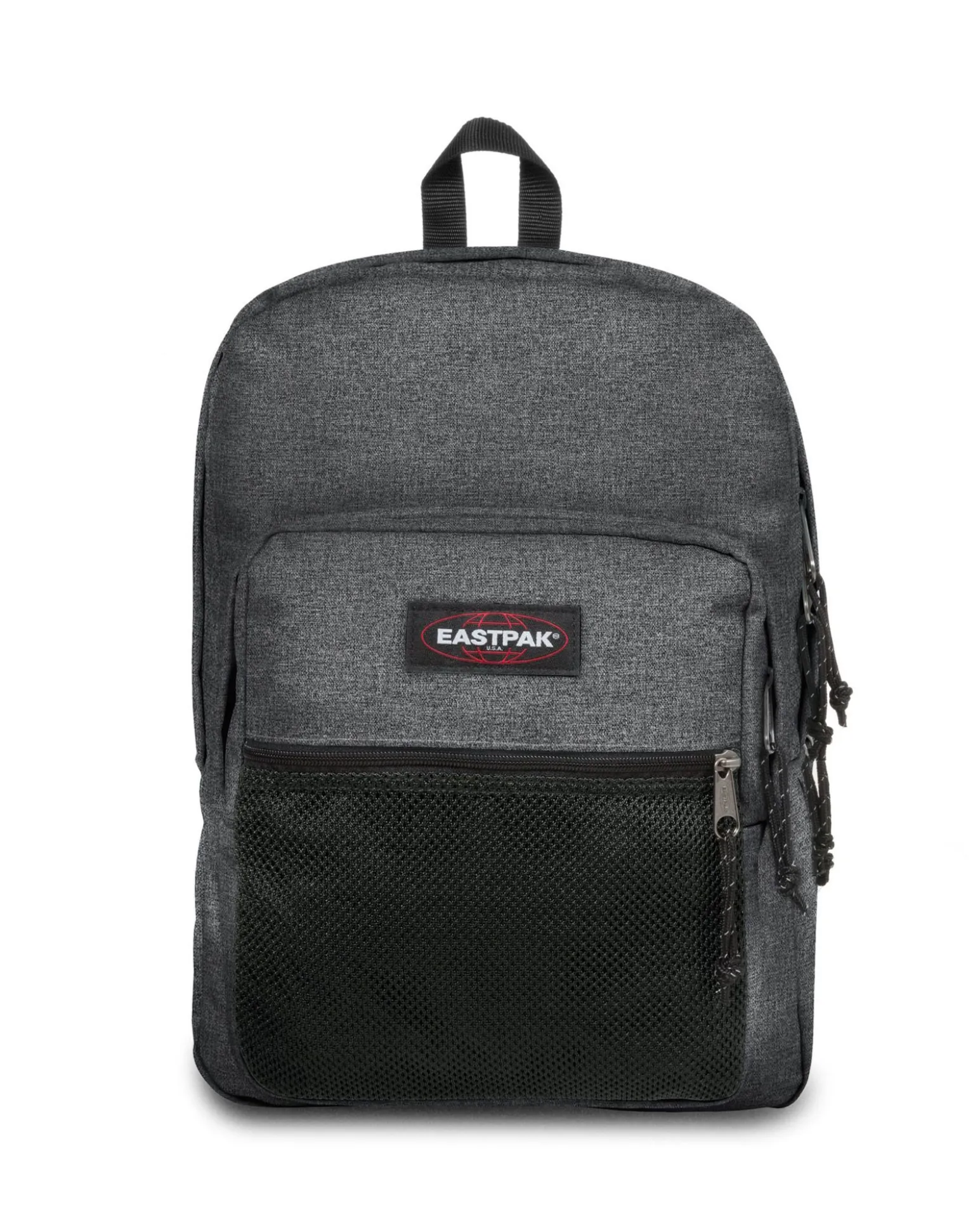 EASTPAK - Zaino PINNACLE grigio con due scomparti principali, due tasche anteriori e un organizer interno