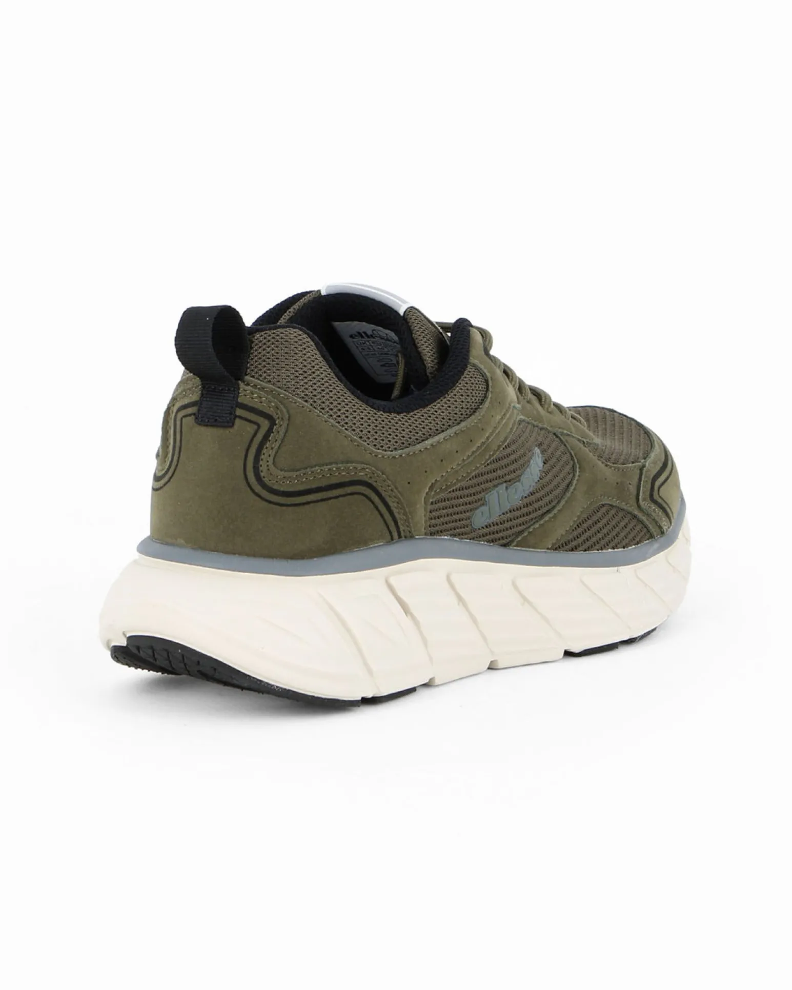 ELLESSE - Scarpa da uomo verde militare con dettagli grigi - DEBRA005_088