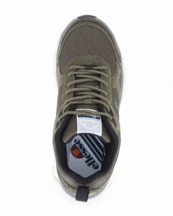 ELLESSE - Scarpa da uomo verde militare con dettagli grigi - DEBRA005_088