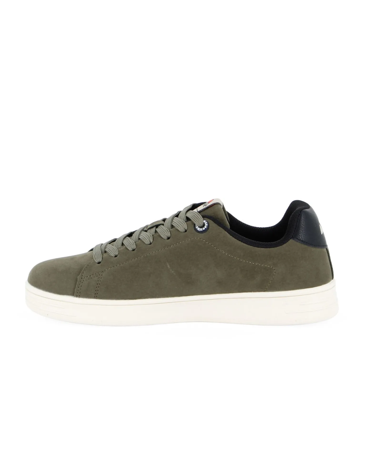 ELLESSE - Scarpa da uomo verde oliva in ecopelle - GRANT023_088