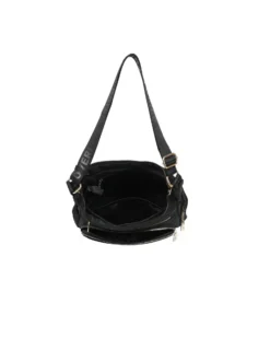 ENRICO COVERI - Borsa nera con tasche frontali e laterali