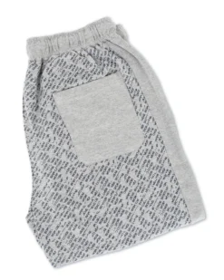 ENRICO COVERI - PIGIAMA MANICA LUNGA GRIGIO IN COTONE INTERLOCK