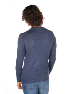 ENRICO COVERI SPORTSWEAR - UOMO MAGLIA MANICA LUNGA FINEZZA 7 MOTIVO CON ORSETTO
