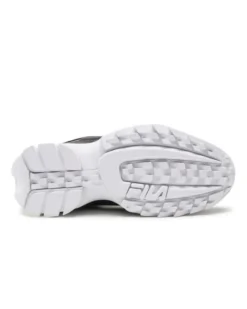 FILA - Sneaker da ragazza nera e bianca con suola alta, numerata 36/39 - DISTRUPTOR TEENS