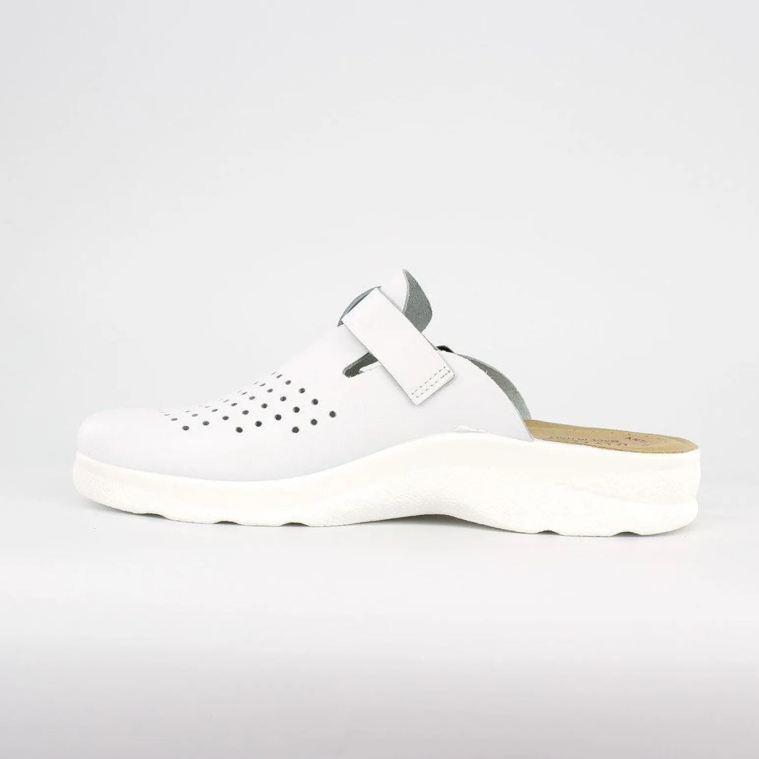 FLY FLOT- Ciabatta sanitaria in VERA PELLE, MADE IN ITALY