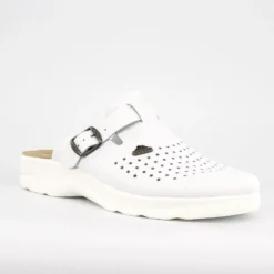 FLY FLOT- Ciabatta sanitaria in VERA PELLE, MADE IN ITALY