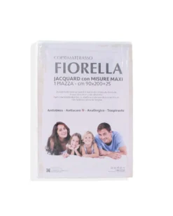 FZ - Coprimaterasso UNA PIAZZA modello FIORELLA, 90x200+25CM