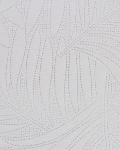 FZ - Trapuntino matrimoniale grigio trama tropical, 250x250CM