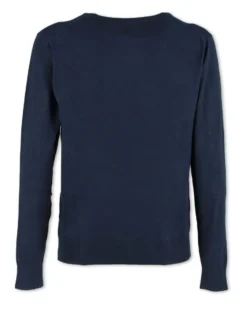 GIANMARCO VENTURI - Maglia a manica lunga blu da uomo