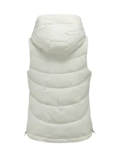 GILET IMBOTTITO CON CAPPUCCIO