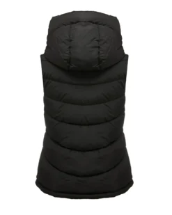 GILET IMBOTTITO CON CAPPUCCIO