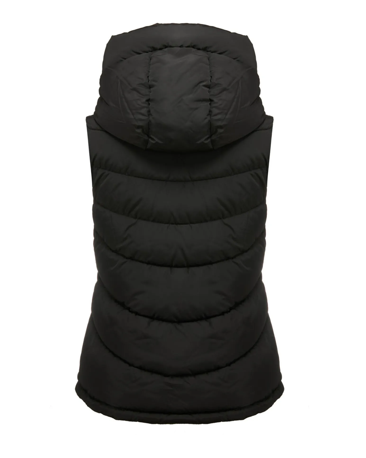 GILET IMBOTTITO CON CAPPUCCIO