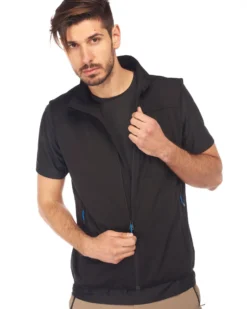 GILET SOFTSHELL BACCO BLACK