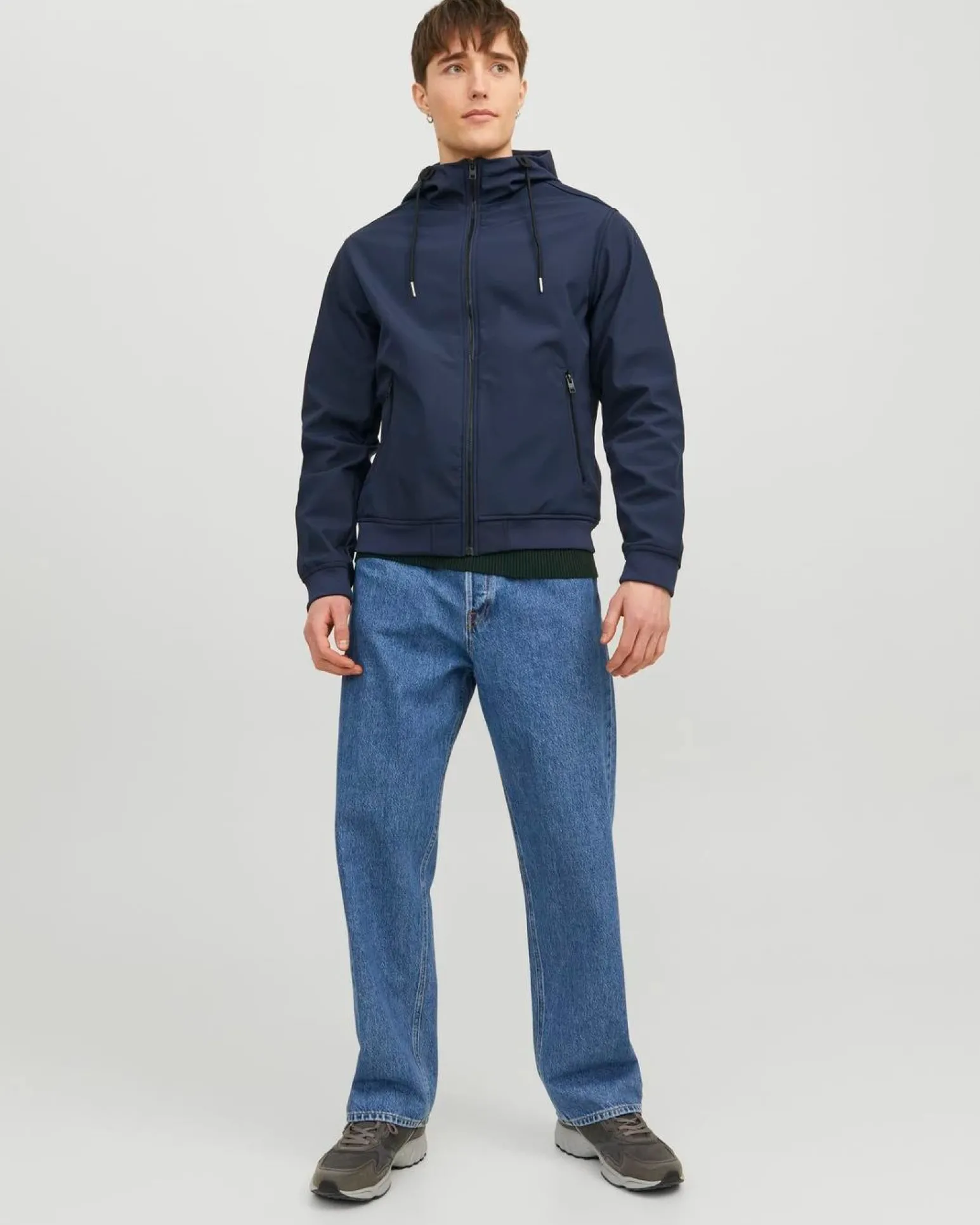 GIUBBINO BASIC SOFTSHELL HOOD