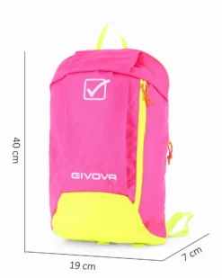GIVOVA - ZAINO CAPO FUXIA GIALLO