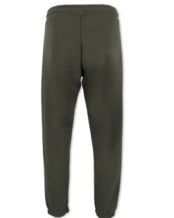 GOLA - PANTALONE FELPA VERDE MILITARE DA UOMO ZIP RIGATA