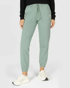 GOLA - PANTALONE VERDE CHIARO DA DONNA CON ARRICCIO