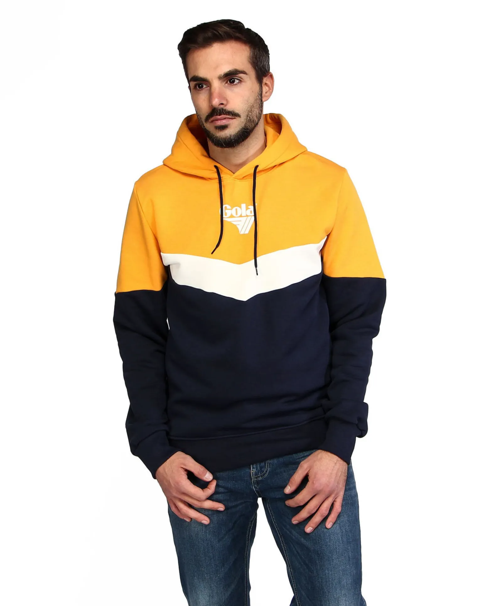 GOLA - UOMO FELPA CON CAPPUCCIO