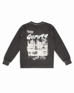 GURU - TSHIRT MANICA LUNGA NERA DA RAGAZZO