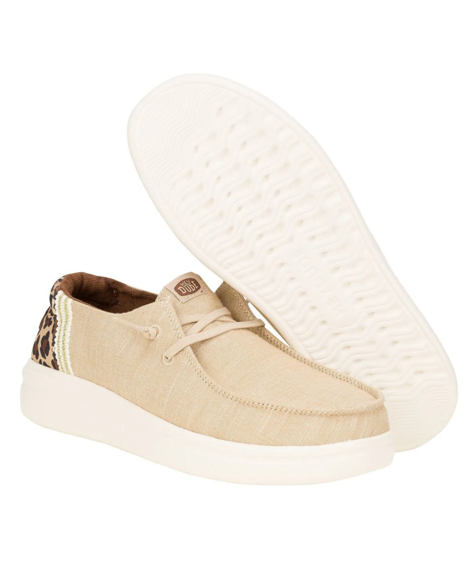 HEY DUDE- SCARPA WENDY RISE ANIMAL, BEIGE E MACULATO - 43780-2UG