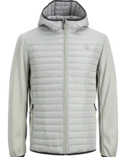 JACKET C/CAPP.MULTI QUILTED BLACK