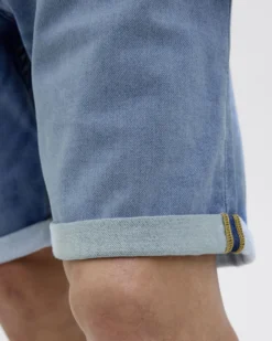 JACK&JONES - Bermuda di jeans Rick in blue denim