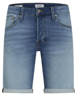 JACK&JONES - Bermuda di jeans Rick in blue denim