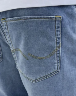 JACK&JONES - Bermuda di jeans Rick in blue denim