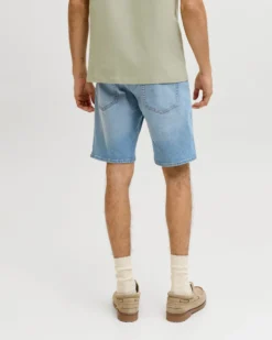 JACK&JONES- Bermuda jeans Rick light denim