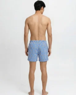 JACK&JONES - Boxer mare Maui Breeze mini con stampa