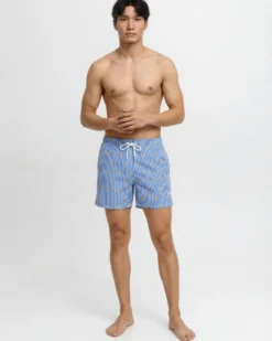 JACK&JONES - Boxer mare Maui Breeze mini con stampa