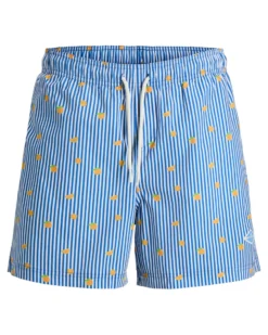 JACK&JONES - Boxer mare Maui Breeze mini con stampa