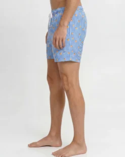 JACK&JONES - Boxer mare Maui Breeze mini con stampa