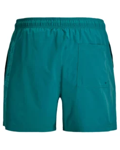 JACK&JONES - Boxer mare Maui Wave ottanio con logo laterale