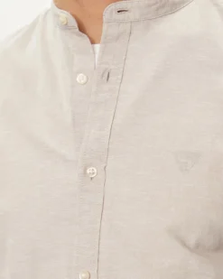 JACK&JONES - Camicia beige manica lunga