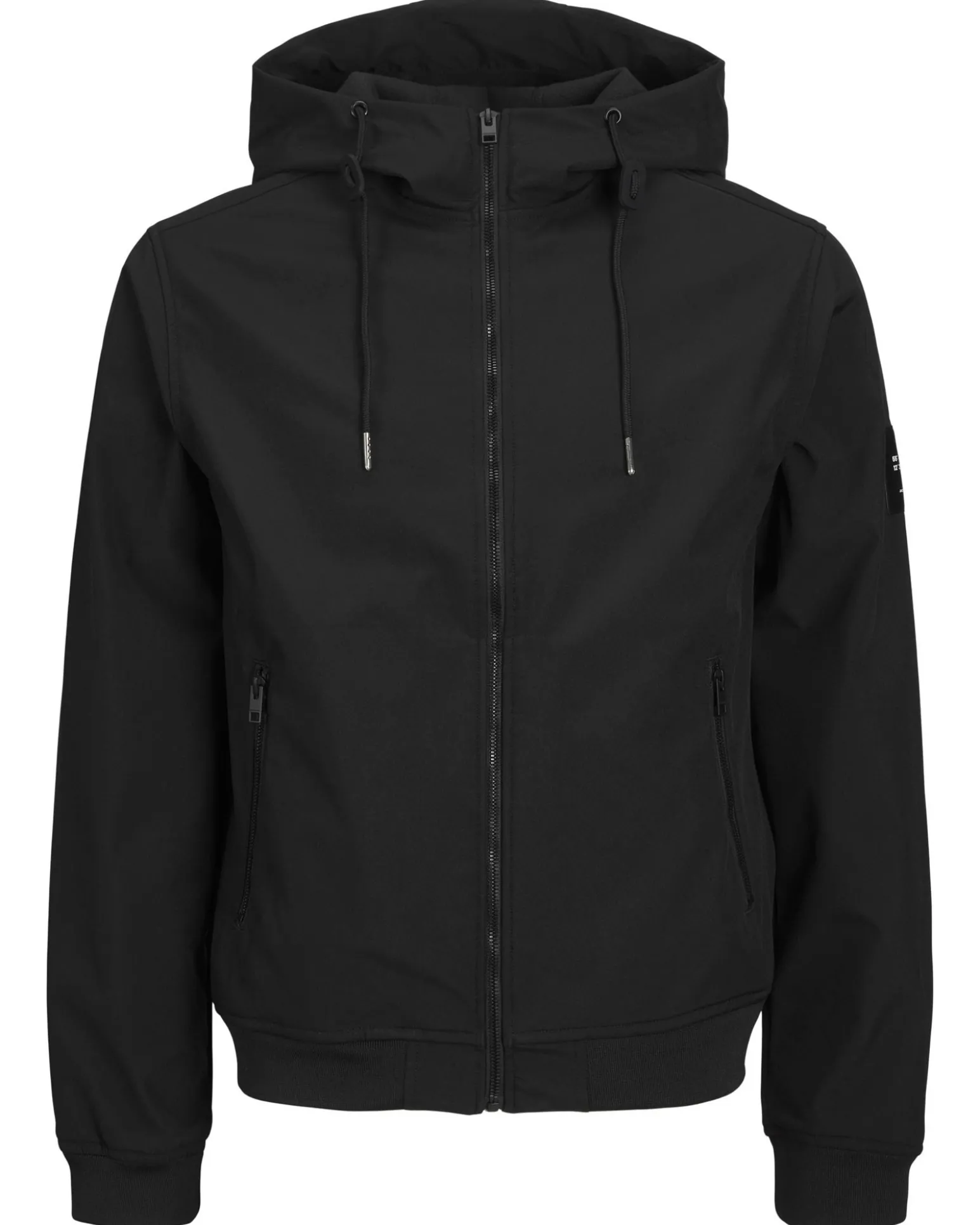 JACK&JONES - GIACCA SOFTSHELL NERA DA UOMO