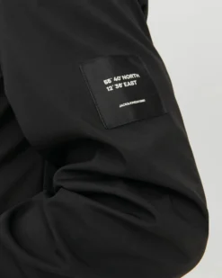 JACK&JONES - GIACCA SOFTSHELL NERA DA UOMO