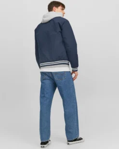JACK&JONES - GIUBBINO COLLEGE NAVY