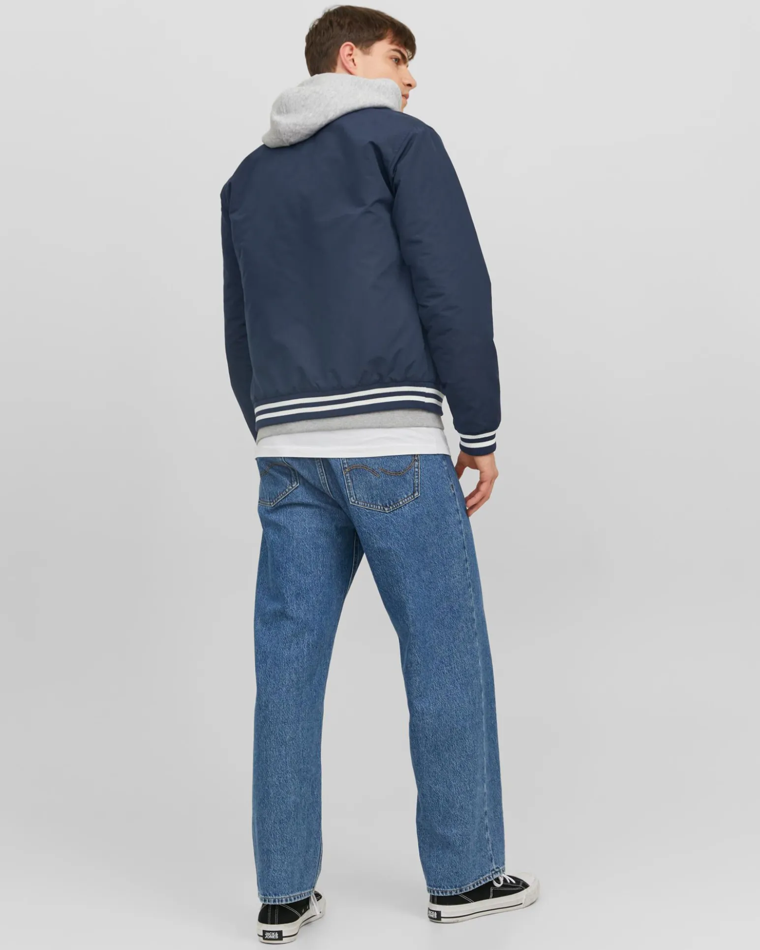 JACK&JONES - GIUBBINO COLLEGE NAVY