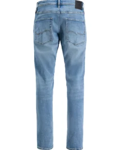 JACK & JONES - JEANS MIKE BLUE DENIM DA UOMO